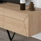Έπιπλο τηλεόρασης Jacomen Megapap χρώμα sapphire oak 160x35x43εκ.