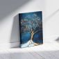 Πίνακας σε καμβά "Golden Tree" Megapap ψηφιακής εκτύπωσης 70x100x3εκ.