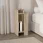 Κομοδίνο Elos Megapap αριστερό χρώμα travertine 25x27x60εκ.