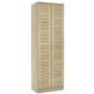Ξύλινη Παπουτσοθήκη Sante με 7 Ράφια Sonoma Μ60xΠ37xΥ183cm 123-000005