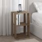 Κομοδίνο Lonie Ξύλινο Καφέ 34x30x55cm GP037-0026,7