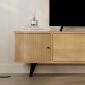 Έπιπλο Τηλεόρασης Ξύλινο Gentle Sapphire Oak Μ180xΠ40xΥ52cm