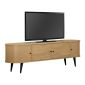 Έπιπλο Τηλεόρασης Ξύλινο Gentle Sapphire Oak Μ180xΠ40xΥ52cm