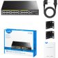 Cudy FS1018PS1 v1 Unmanaged L2 PoE+ Switch με 16 Θύρες Ethernet και 1 SFP Θύρα