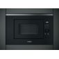 Whirlpool Εντοιχιζόμενος Φούρνος Μικροκυμάτων με Grill 20lt Μαύρος