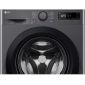 LG Πλυντήριο Ρούχων 8kg με Τεχνολογία Ατμού 1200 Στροφών AI DD Γκρι F2WR508SBM