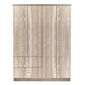 Ντουλάπα Artelibre Hoya wax Φυσικό Μοριοσανίδα 119x42x181cm