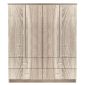 Ντουλάπα Artelibre Amazon Lily Φυσικό Χρώμα 160x50x180cm