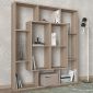 Βιβλιοθήκη Artelibre Nisiros Cordoba Μοριοσανίδα/μελαμίνη 136x22x136cm
