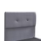 Κρεβάτι Μονό Artelibre Tamahawk Γκρι Ύφασμα 212x106.5x106cm (Στρώμα 90x200cm)