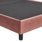Κρεβάτι Ημίδιπλο Artelibre Juniper Σάπιο Μήλο Ύφασμα 209x132x125cm (Στρώμα 120x200cm)