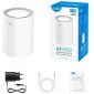 Cudy M3000 v2 WiFi Mesh Network Access Point Wi-Fi 6 Dual Band (2.4 & 5GHz) Λευκό