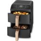 Cosori Air Fryer με Διπλό Αποσπώμενο Κάδο 8.6lt Μαύρο 1391504