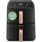 Cosori Air Fryer με Διπλό Αποσπώμενο Κάδο 8.6lt Μαύρο 1391504