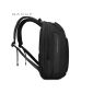 Bange 7663 Αδιάβροχη Τσάντα Πλάτης για Laptop 15.6" με Θύρα USB σε Μαύρο χρώμα