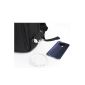 Bange 7261 Αδιάβροχη Τσάντα Πλάτης για Laptop 15.6" με Θύρα USB σε Μαύρο χρώμα