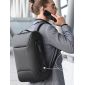 Bange 7216 Αδιάβροχη Τσάντα Πλάτης για Laptop 15.6" με Θύρα USB σε Μπλε χρώμα