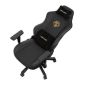 Anda Seat Phantom 3 Καρέκλα Gaming Δερματίνης με Ρυθμιζόμενα Μπράτσα Elegant Black