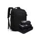 Bange Travel Overnight Cabin Αδιάβροχο 40lt Μαύρο