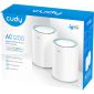 Cudy M1300 v2 WiFi Mesh Network Access Point Wi‑Fi 5 Dual Band (2.4 & 5GHz) σε Διπλό Kit