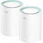 Cudy M1300 v2 WiFi Mesh Network Access Point Wi‑Fi 5 Dual Band (2.4 & 5GHz) σε Διπλό Kit