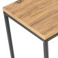 Κονσόλα Canva Megapap χρώμα atlantic pine 100x30x80εκ.