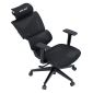 Anda Seat X-AIR Mega XL Καρέκλα Gaming με Ρυθμιζόμενα Μπράτσα Μαύρη