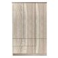 Ντουλάπα Artelibre Tuberosa Φυσικό Μοριοσανίδα 120x50x180cm