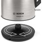 Bosch Designline Βραστήρας 1.7lt 2400W Ασημί