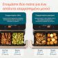 Cosori Dual Blaze TwinFry Air Fryer με Wi-Fi & Διπλό Αποσπώμενο Κάδο 10lt Μαύρο